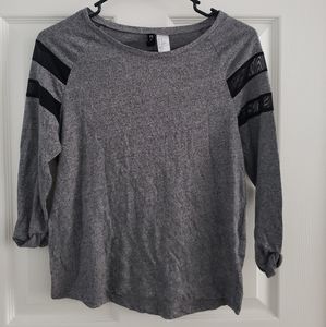 H&M Grey Top